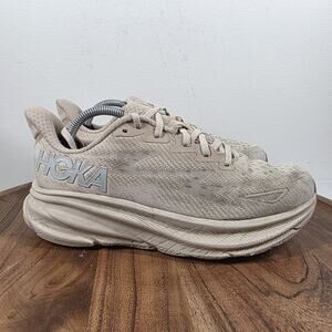 Hoka One One Clifton 9 Summer Sand Womens Beige Size 7 Running Shoes 1127896SSEG